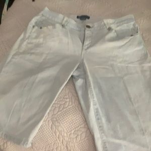 Democracy light blue long shorts 18w